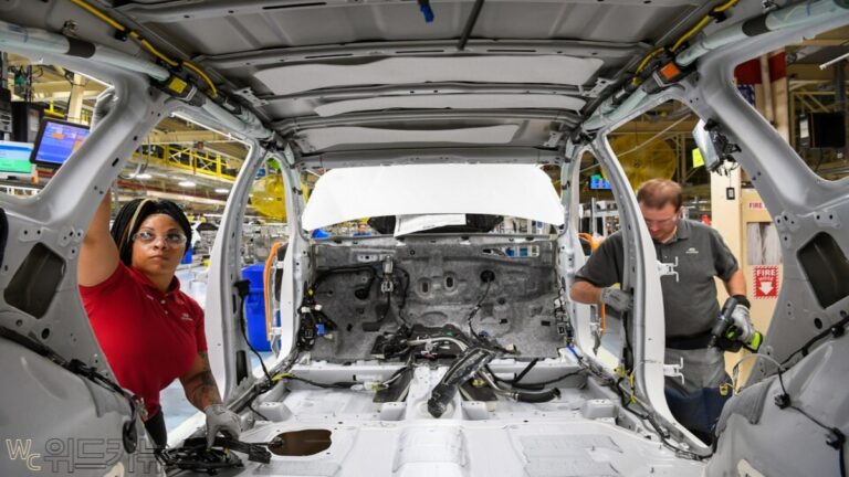 현대차 생산직 여성