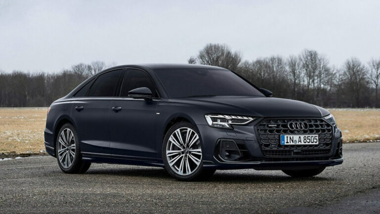 아우디 A8 50 TDI 콰트로 블랙 에디션 출시
