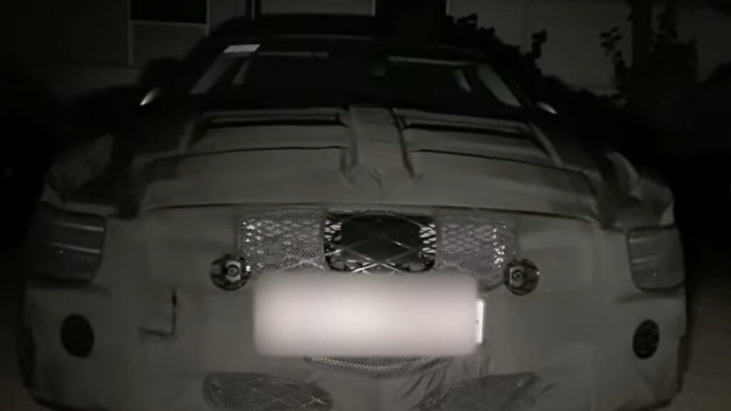 제네시스 G80 부분변경 스파이샷