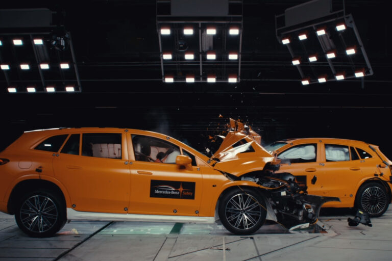 EQA, EQS SUV 충돌테스트