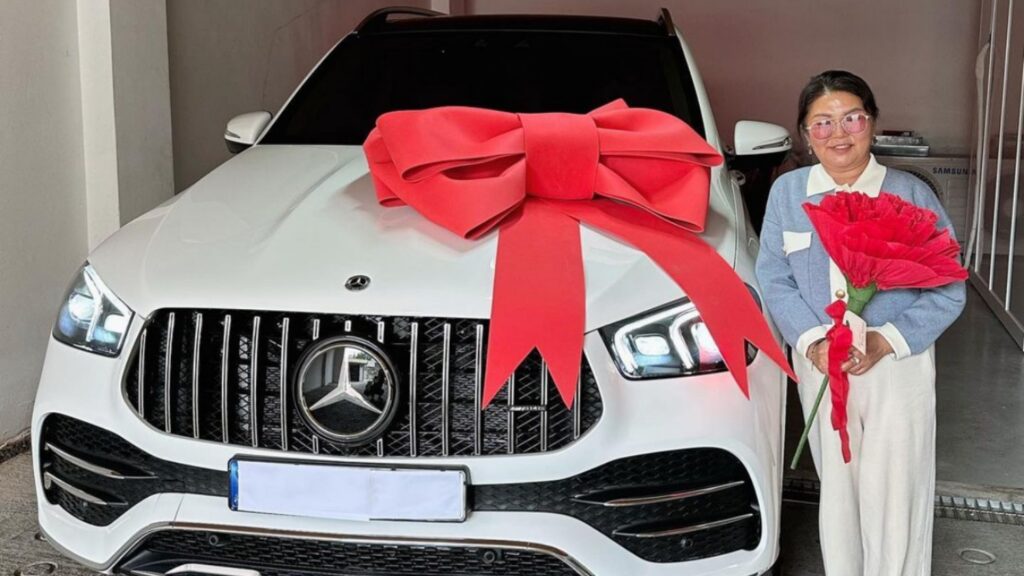 송가인 AMG GLE 53