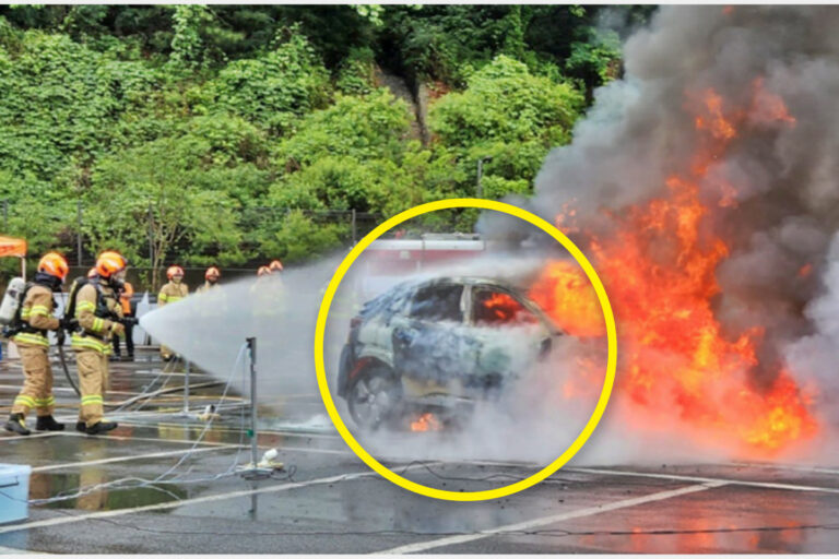 전기차 화재 매뉴얼 발간