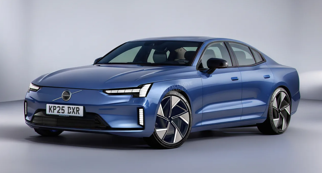 볼보 ES90 예상도 공개