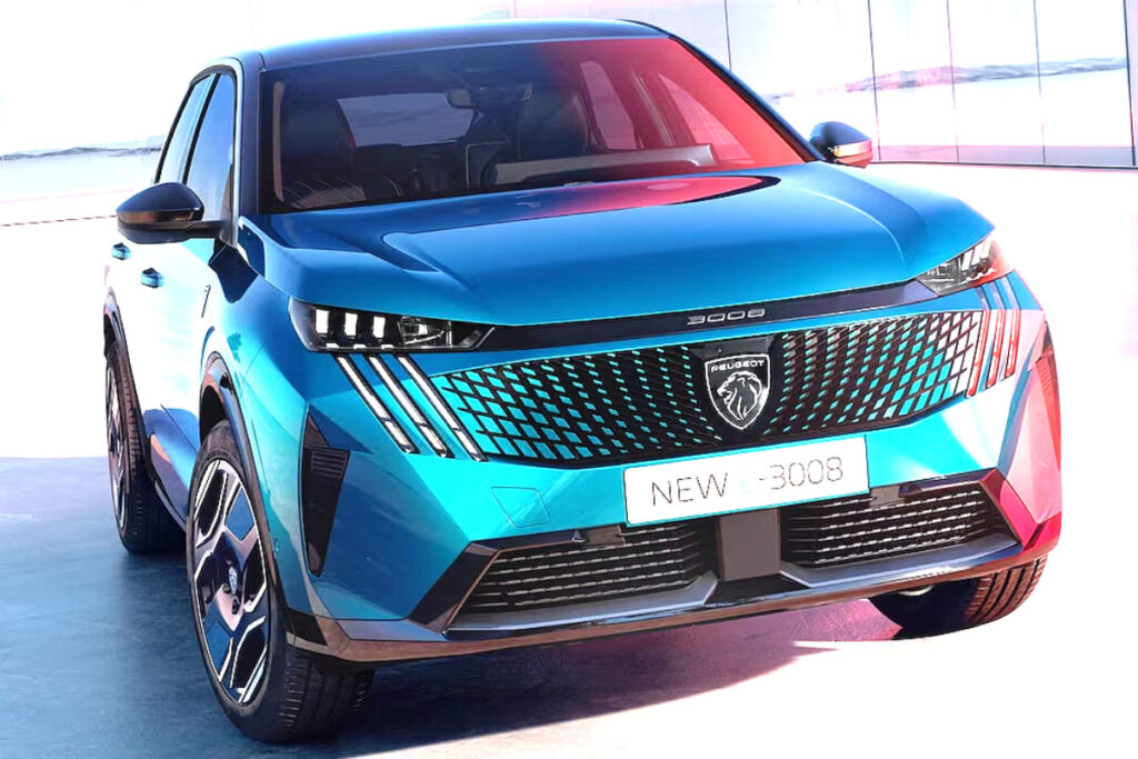 푸조 E-3008 SUV 공개