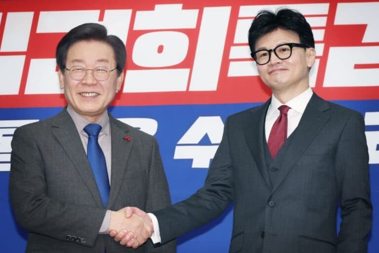 이재명-한동훈