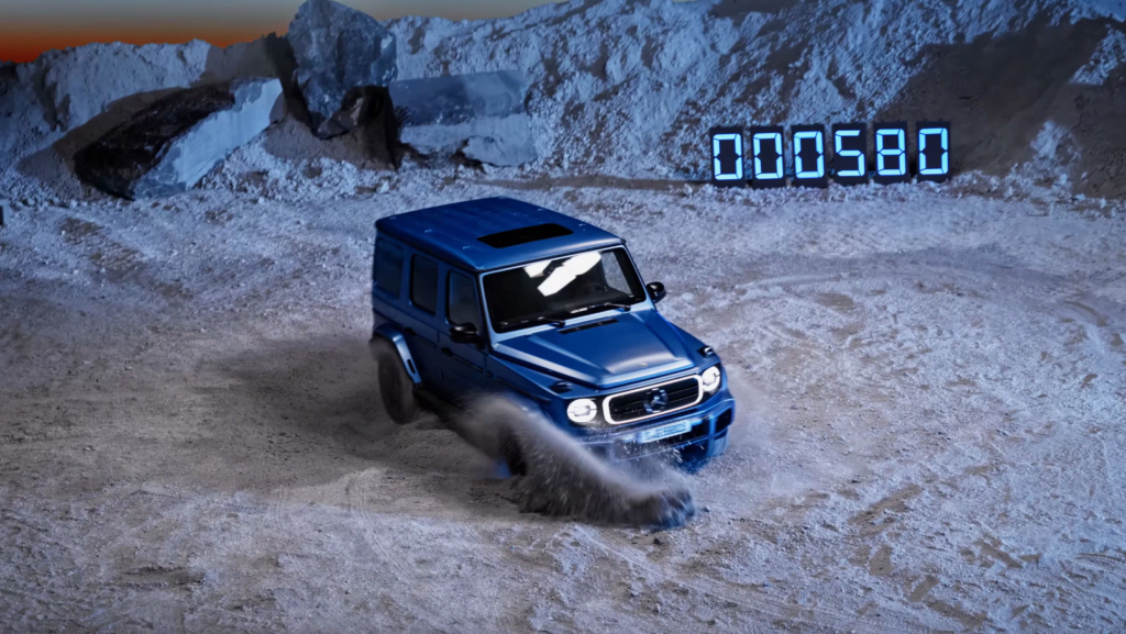 벤츠 G580 with EQ 테크놀로지 출시