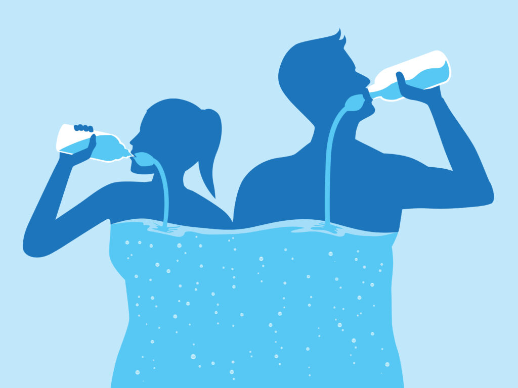 "하루 2L 물 섭취, 이럴 줄은 몰랐다"…건강에 좋다고 해서 마셨는데, '아뿔싸' 5 물 섭취