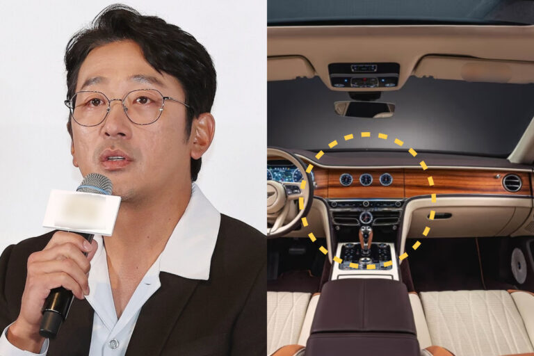 하정우가 선물한 자동차