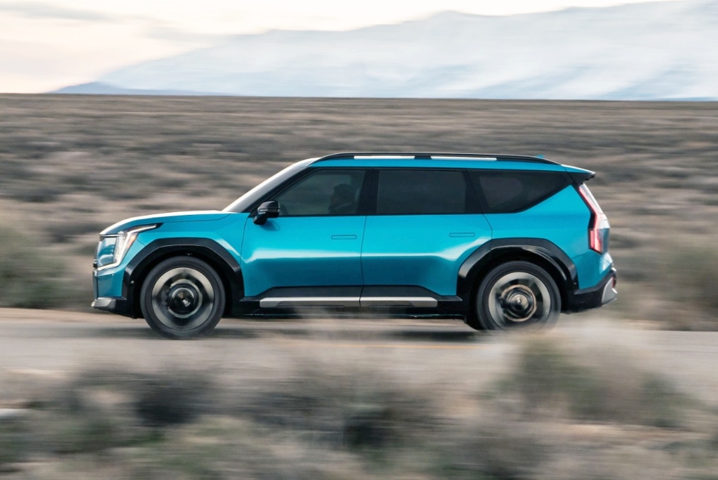 기아 EV9 3열 SUV 최고 모델 선정