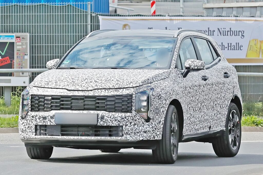 "토레스 이제 어떡하죠?!" 마침내 베일 벗은 기아 신차, KGM 초비상 2 기아 스포티지 페이스리프트 스파이샷 포착