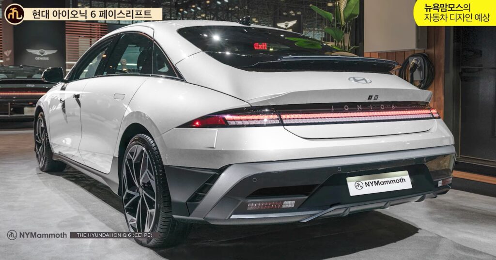 현대차 아이오닉 6 부분변경 2025년 출시