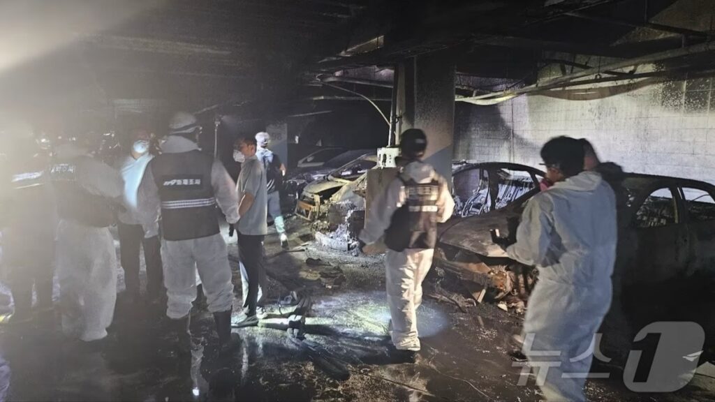 벤츠 전기차 화재