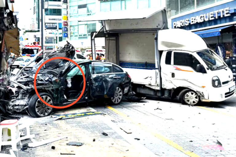 해운대 벤츠 급발진 주장