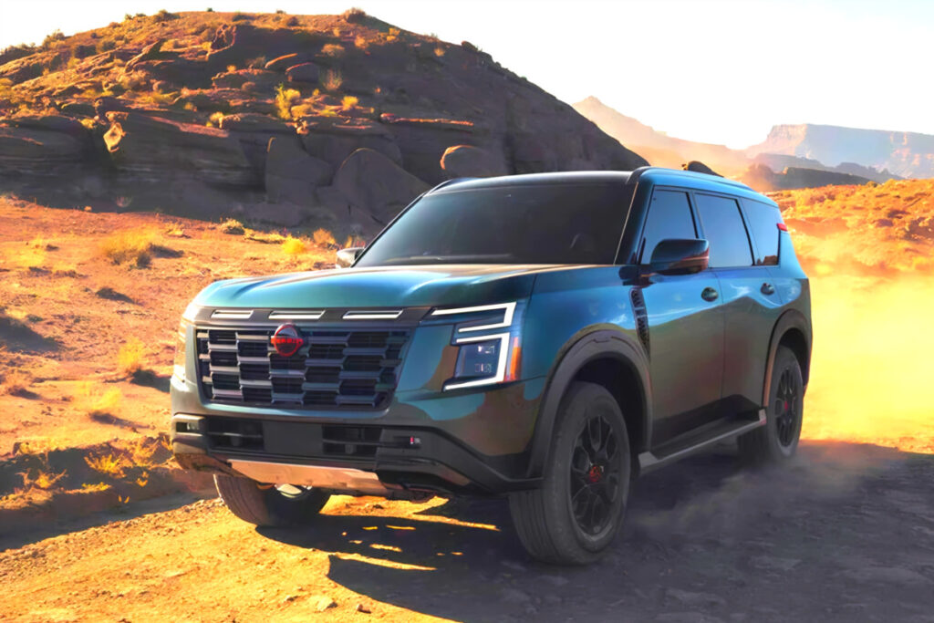 8년 만에 풀체인지에 "모두들 관심 폭발"… 에스컬레이드 잡으러 온 대형 SUV 2 Nissan 2025 Armada unveiled (2)