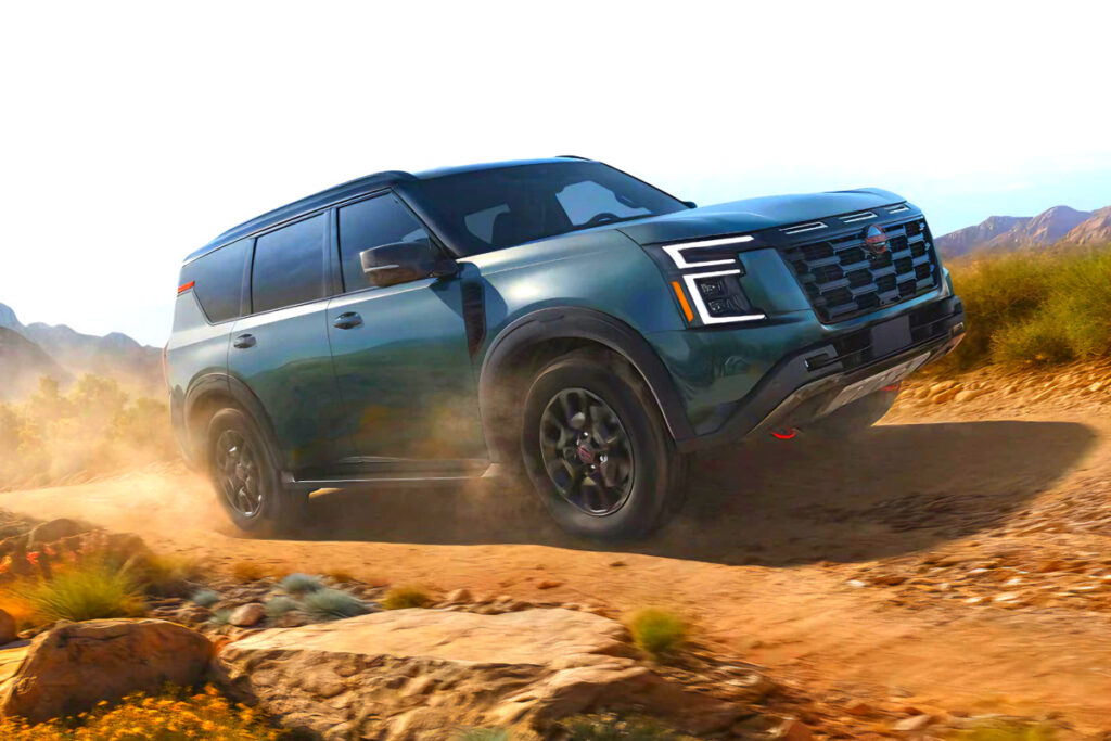 8년 만에 풀체인지에 "모두들 관심 폭발"… 에스컬레이드 잡으러 온 대형 SUV 4 Nissan 2025 Armada unveiled (4)