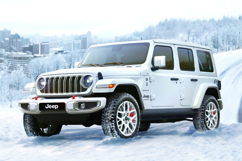 화이트 감성에 빠져들자 "구매 욕구 폭발"… 미친 존재감으로 완성된 오프로드 SUV 2 Wrangler Snow Edition released (2)