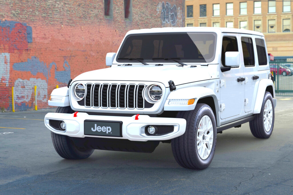 화이트 감성에 빠져들자 "구매 욕구 폭발"… 미친 존재감으로 완성된 오프로드 SUV 4 Wrangler Snow Edition released (4)