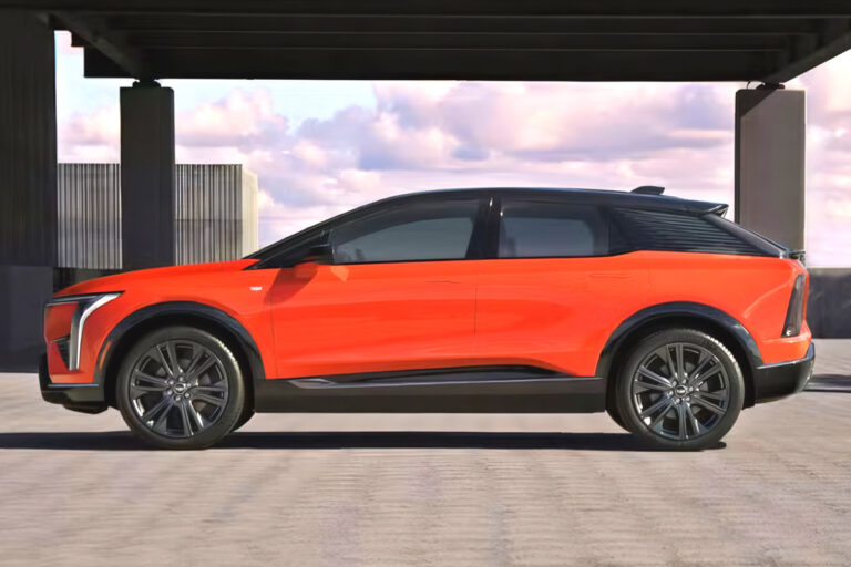 Cadillac entry electric SUV optics