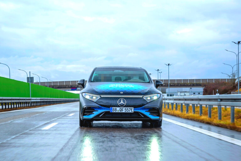 Benz EQS prototype unveiled