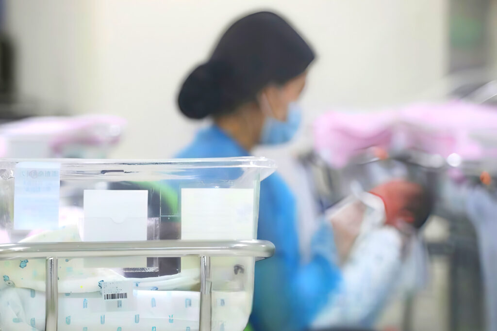 Slight increase in fertility rate