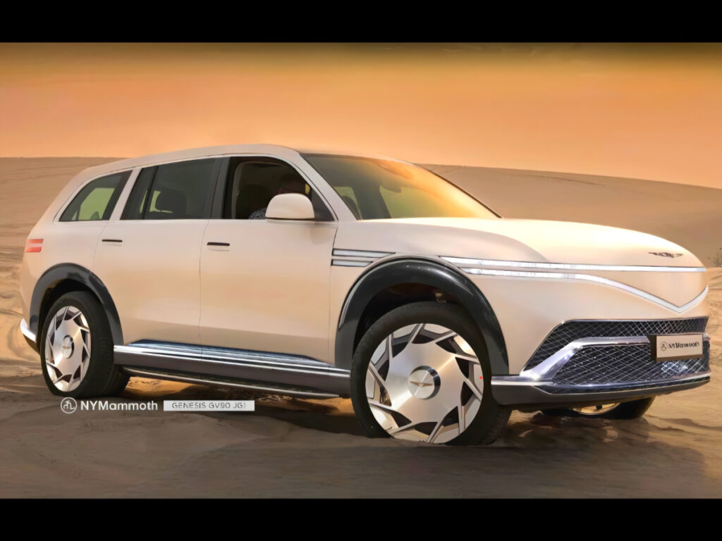 "이건 진짜 역대급", "나오면 무조건"...제네시스 GV90 등장, '이게 한국車 라니' 7 GV90 rear view preview released (7)