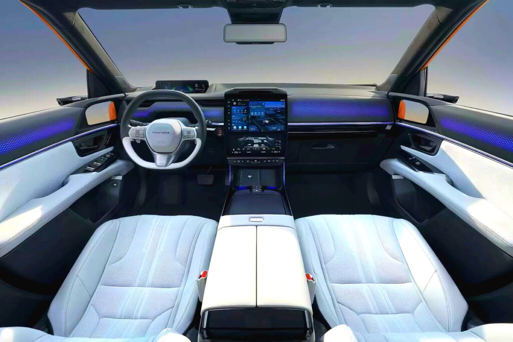 "내가 알던 일본車가 아니네?"…압도적 주행거리 자랑하는 SUV, 과감한 디자인까지 '완벽' 7 Honda GAC S7 unveiled (7)