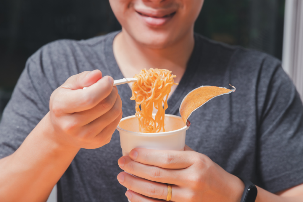 라면 건강하게 먹는 법