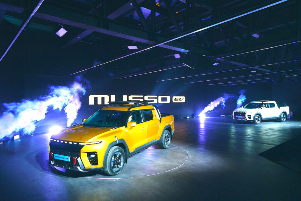 마침내 전기차로 부활 "타스만 이제 어떡해요"…실물보니 '대박' 4 KGM Musso EV officially launched (4)