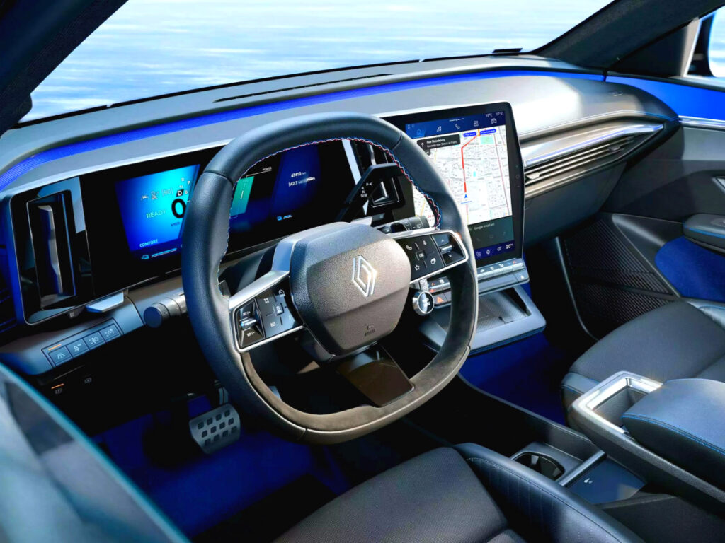 그랑 콜레오스 성공하자 탄력받은 '르노'…새로운 스타일의 전기차 공개 6 Renault Megane E-Tech unveiled (6)