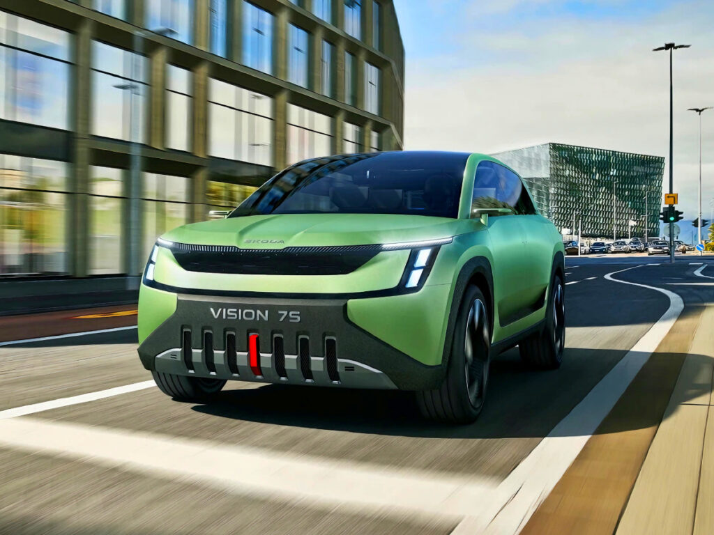 "현대차·기아에 도전장 내밀었다"…대형 SUV 기다리던 아빠들, 벌써부터 '난리' 6 Skoda Space teaser released (6)