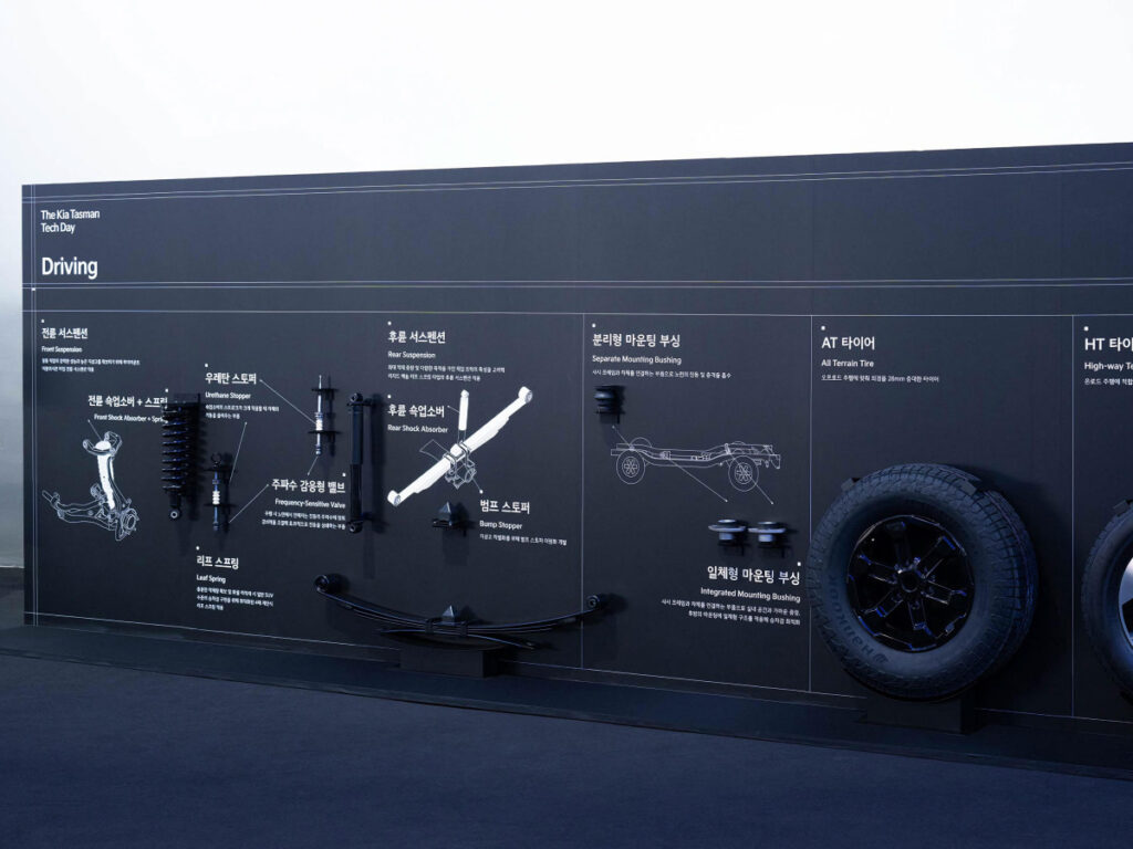 17일 만에 4천대 판매 "이유 있었다"…렉스턴 칸에는 없는 타스만 기능, 뭐길래? 7 The Kia Tasman Tech Day (7)