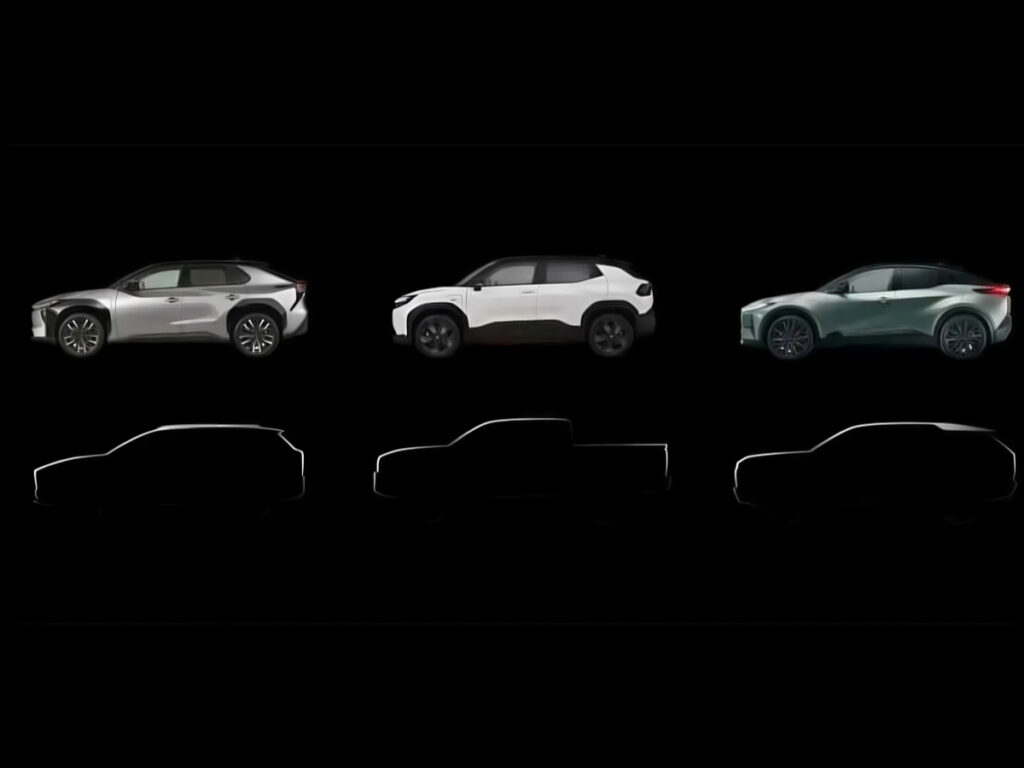 하이브리드만 고집하던 "세계 1위 브랜드"…신규 전기차 출시 예고에 업계 '술렁' 2 Toyota unveils three electric pickups (2)