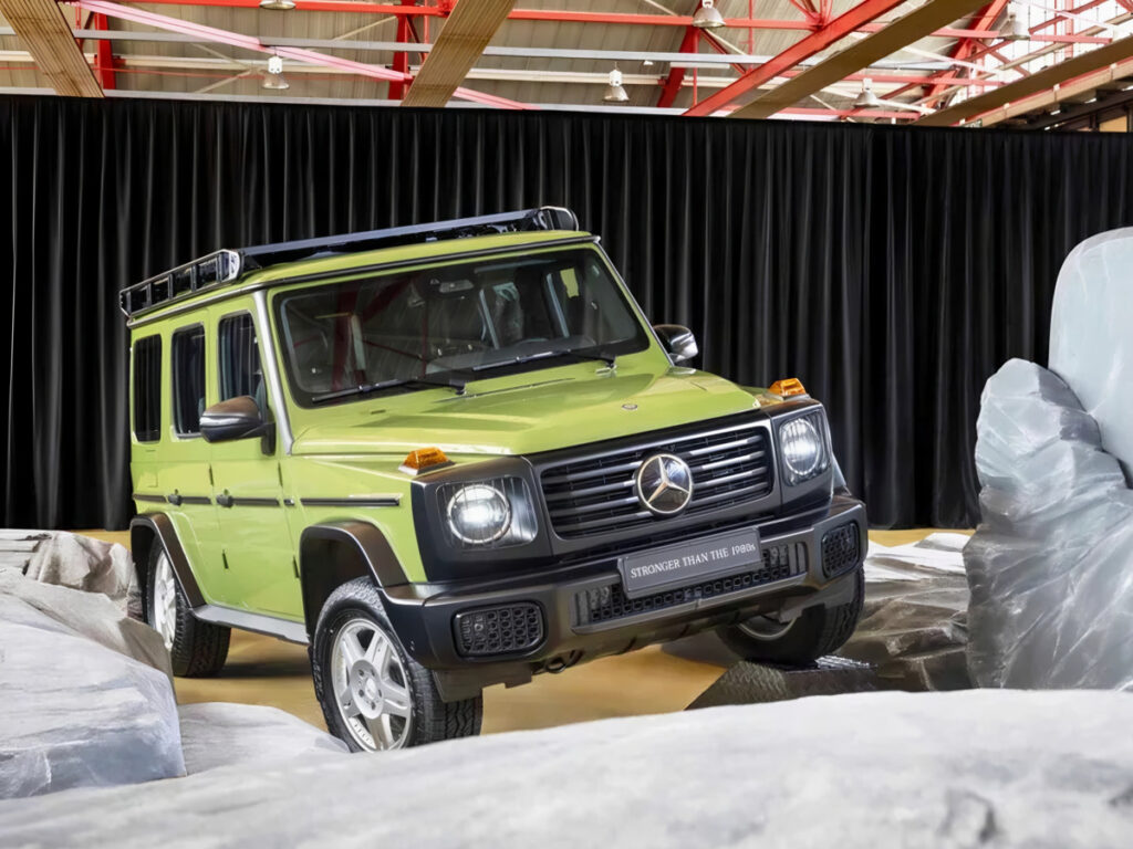 한국인들 사랑하는 SUV인데 "이렇게나 바뀌었다?"…80년대 감성이 그대로 3 Benz G-Class 1980s Edition Unveiled (3)