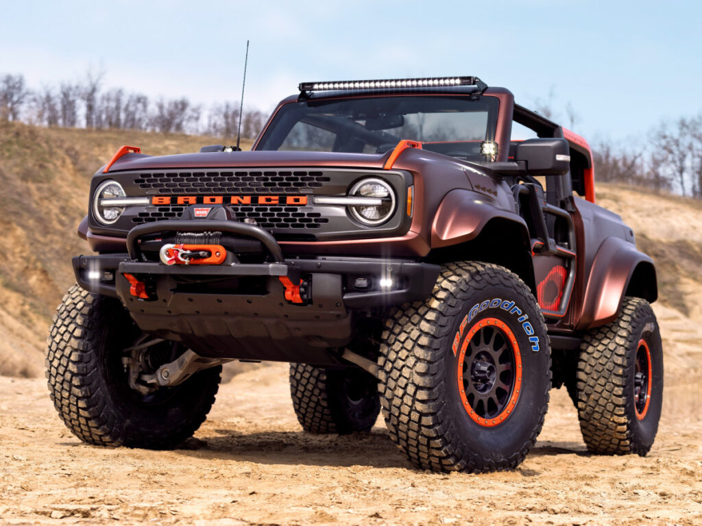 Bronco Off-Roadeo Cliffhanger / Photo courtesy of Ford