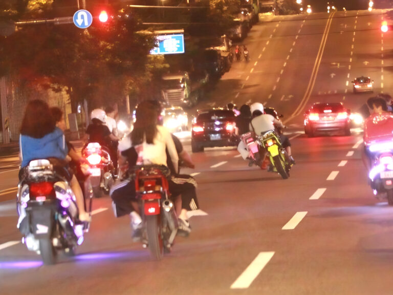 Mandatory two-wheeler eye inspection