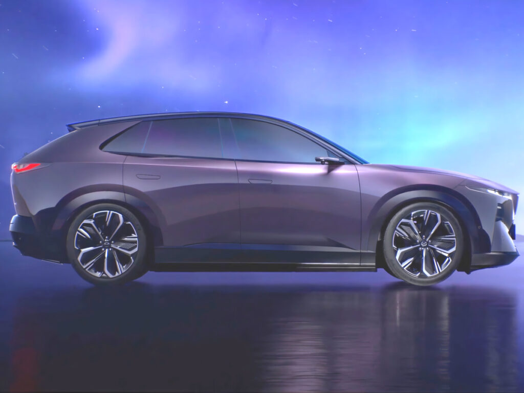 중국과 손잡더니 "엄청난 것 내놨다"…테슬라 위협하는 신형 전기 SUV 1 Mazda EZ-60 design unveiled