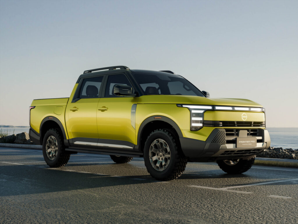 "무쏘 EV·타스만이 끝인 줄 알았는데"…또 하나의 신형 하이브리드 픽업트럭 '탄생' 4 Nissan Frontier Pro unveiled (4)