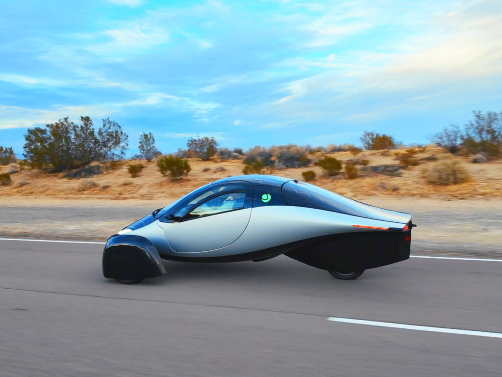 Solar electric vehicle Aptera