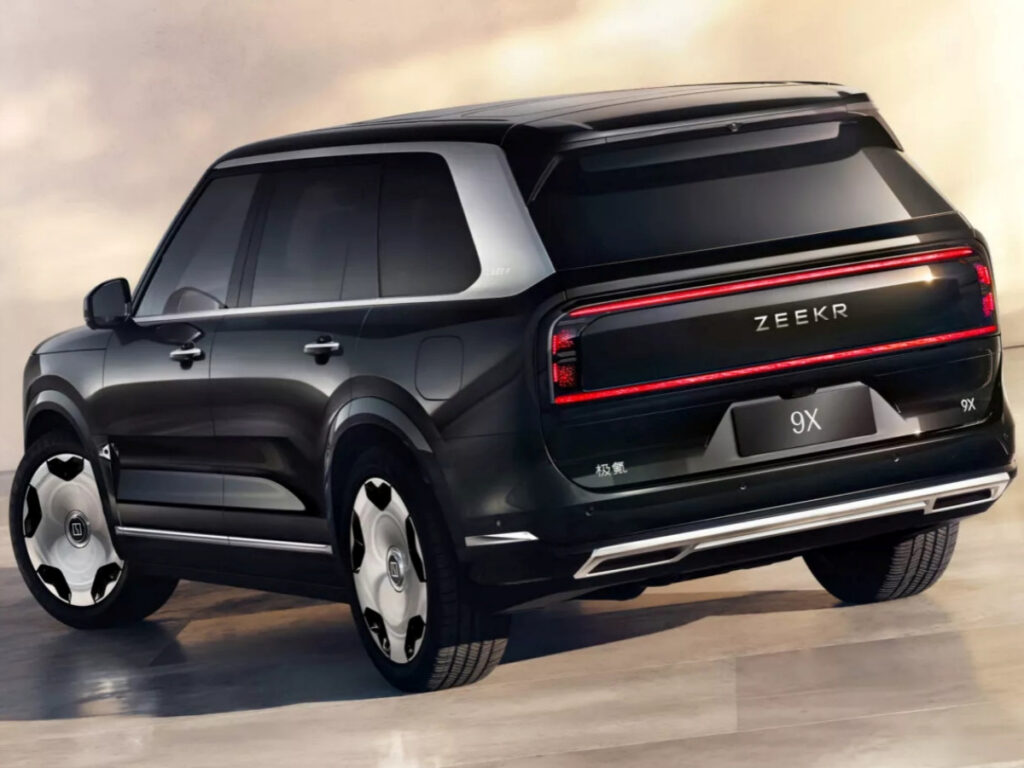 제네시스도 어림없다 "롤스로이스급 감성"…1억 원대 가격까지 '완벽' 6 Zeekr luxury SUV 9X unveiled (6)