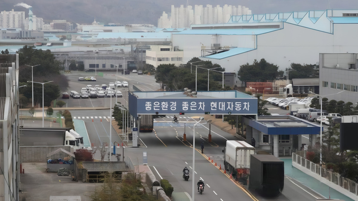 Hyundai Ulsan Plant Temporarily Closed (7)