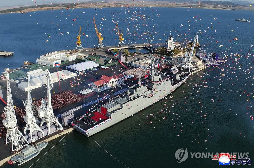 북한 구축함 전수