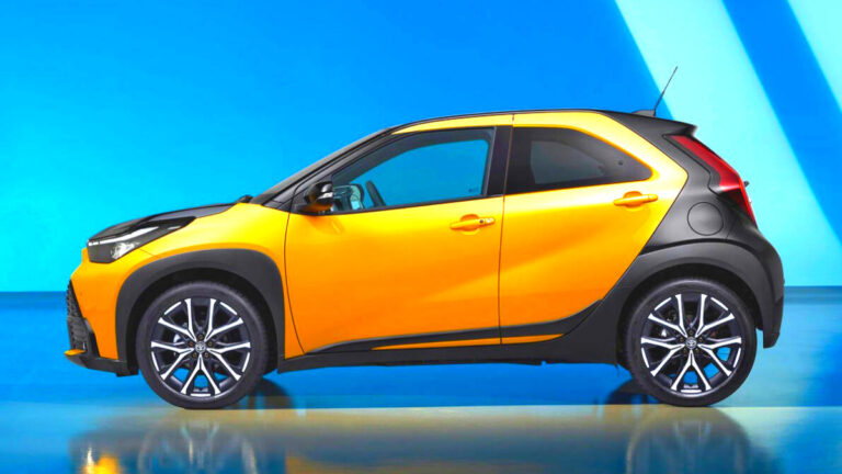 Toyota aygo X unveiled