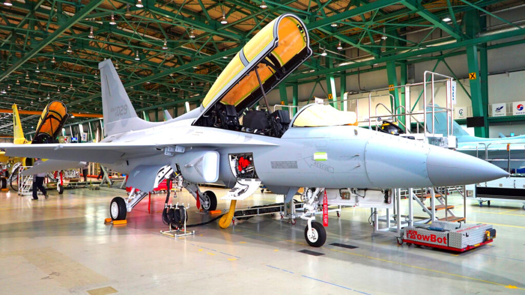 FA-50 생산 라인