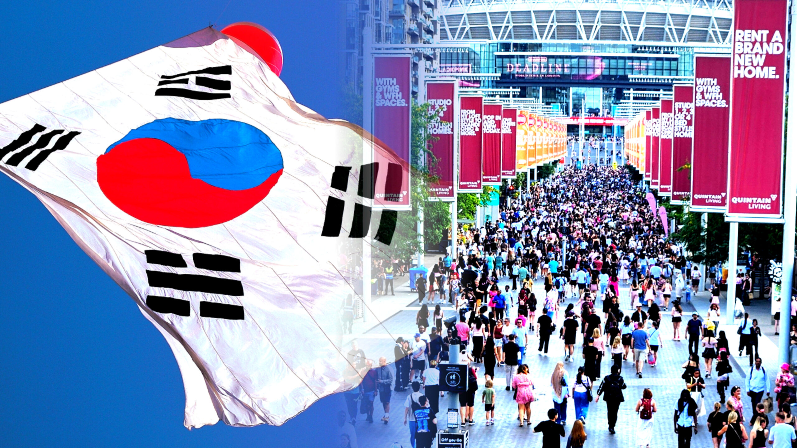 영국 블랙핑크 공연