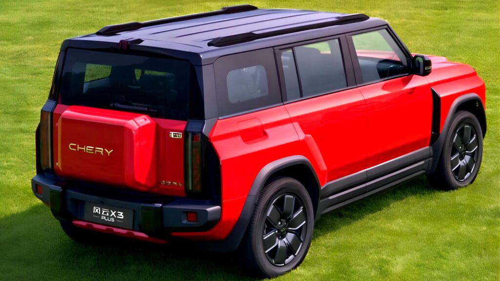 체리 신형 전기 SUV