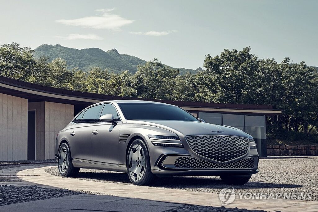제네시스 G80 전동화 단종