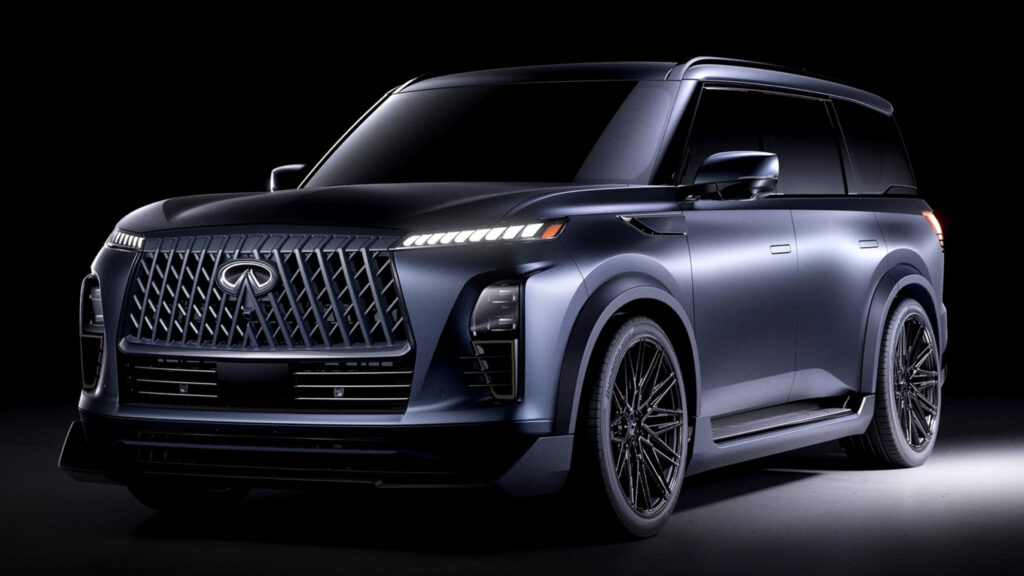 "제네시스 어떡하나"…GV90 겨냥한 '압도적 SUV'에 아빠들 마음 '흔들' 2 인피니티 QX80 기반 콘셉트카