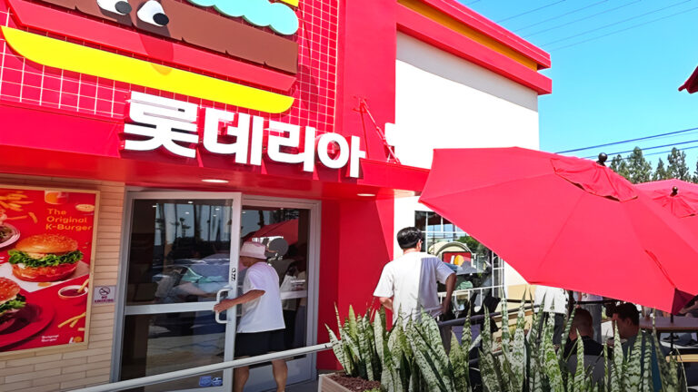 롯데리아 미국 1호점