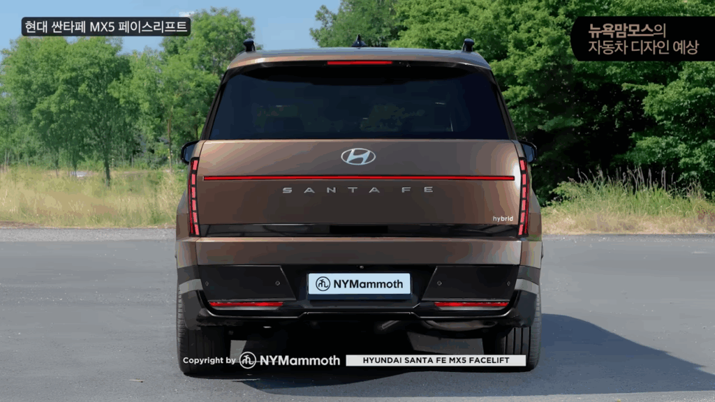 "지금이 낫다 vs 왜 이렇게 바꿨냐"…확 바뀐 싼타페 예상도 공개되자, '갑론을박' 쏟아져 3 싼타페 페이스리프트 예상도