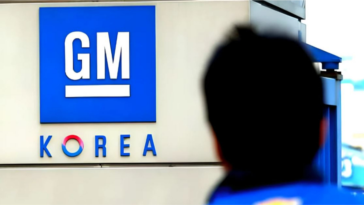 한국 GM 로고
